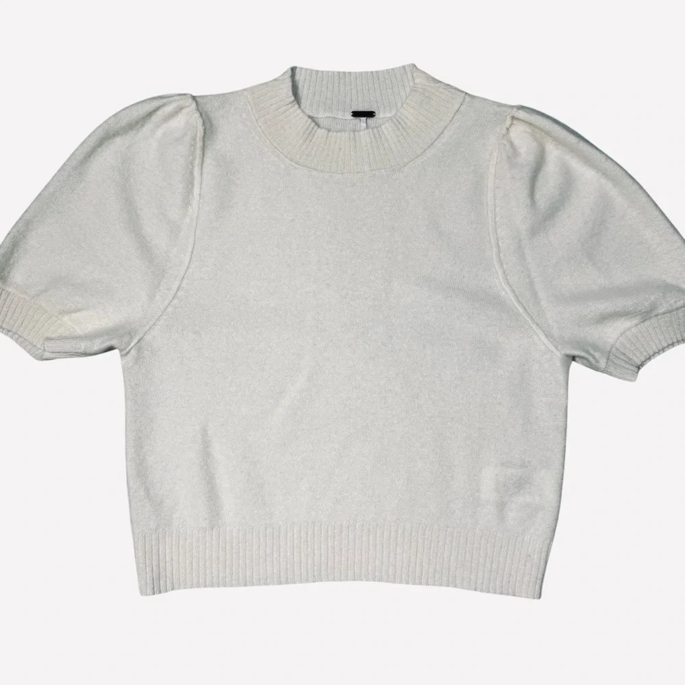 Free People Staycation Cashmere Pullover In Cream Size M
